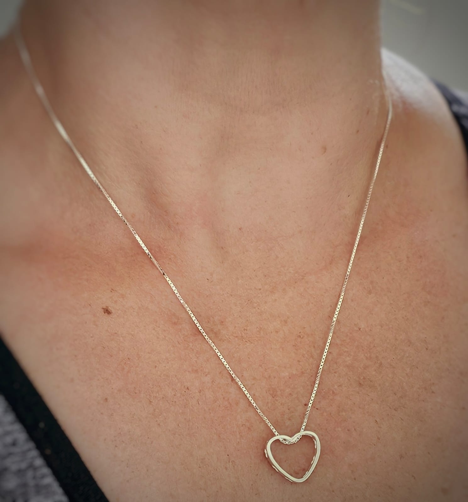 Gargantilha Coração Vazado - Image 2